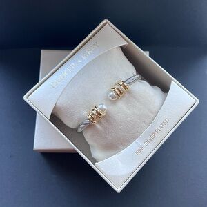 Parker & Grey Fine Silver Plated Cuff Bracelet